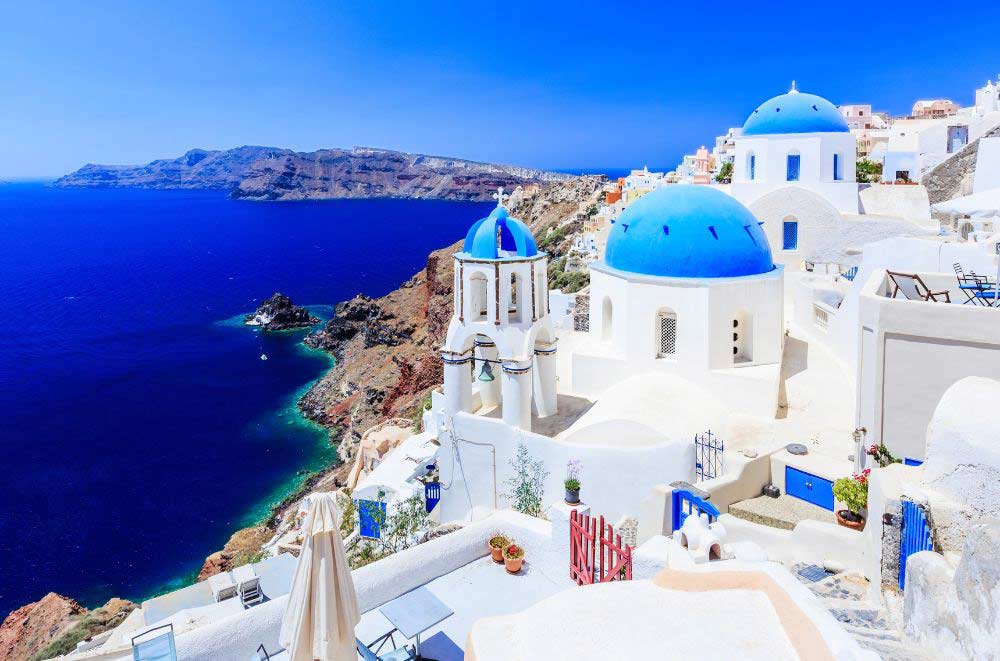 The marvels of Santorini, Greece